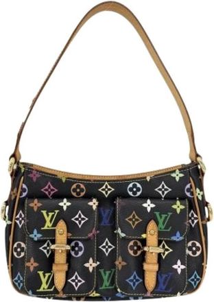 Louis Vuitton Pre-owned Monogram Multicolore Shoulder Bag - Dames - Vintage Schoudertas - Zwart - ONE Size - Vintage