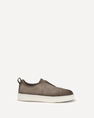 Santoni Slip-on Sneakers Male 10