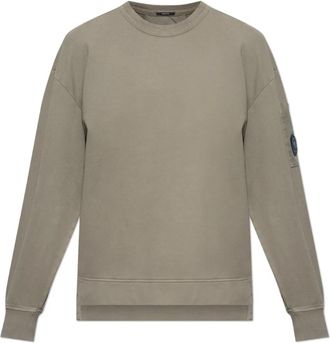 C.P. Company Sweatshirts & Hoodies - Heren - Sweatshirts - Groen - S - Hoodies & sweatvesten