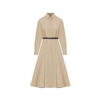 Max Mara Belted Dress