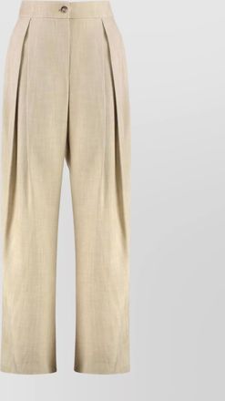 Pinko apologize wide leg trousers