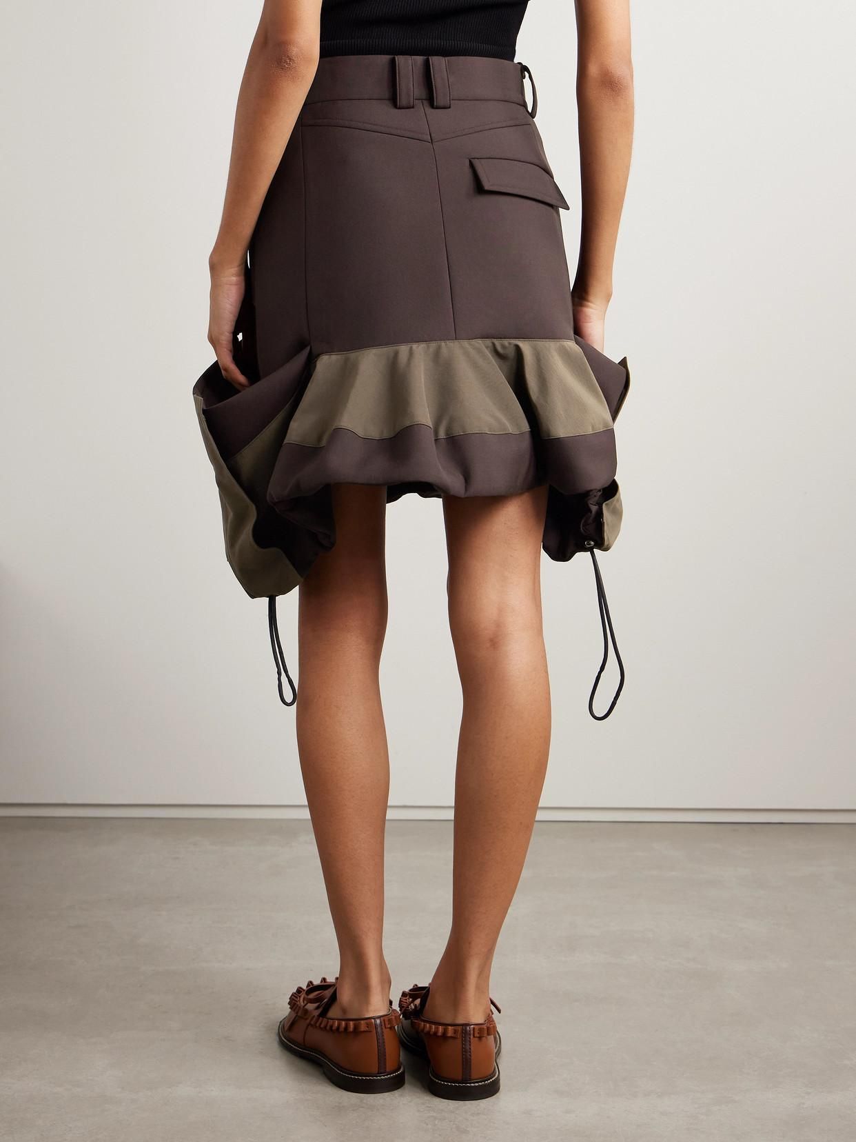 Maje jupe à carreaux Marron dès 338,00 € sur Stylight