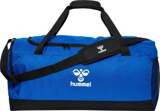 Hummel Sporttasche HUMMEL hmlCORE 2.0 SPORTS BAG, Damen, Gr. M, true blau, schwarz, Obermaterial: 100% Polyester, Taschen Sporttasche, f&uuml;r Erwachsene, aus Po