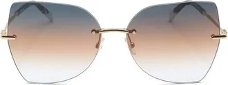 Missoni Ladies Gold Tone Butterfly Sunglasses MIS 0119/S