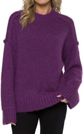 Matty M Courtney Crewneck Sweater in Orchid at Nordstrom Rack, Size X-Small
