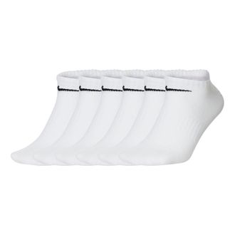 Nike Breathable Training Sports Socks Couple Style 6 White SX7679-100
