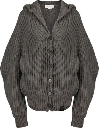 Stella McCartney Wool Hooded Cardigan