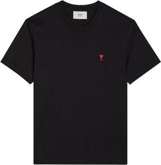 Ami Mens Mens T-Shirt in Black - Size X-Small