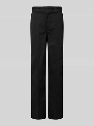 Dickies Stoffhose mit franz&ouml;sischen Eingrifftaschen in Black, Gr&ouml;&szlig;e 30