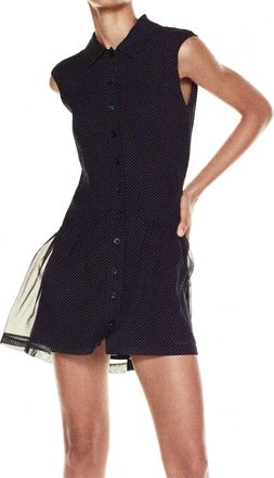 Frame Denim Silk Day Dress In Black