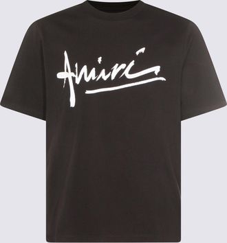 Amiri T-Shirts And Polos Blacks And Greys-Uomo