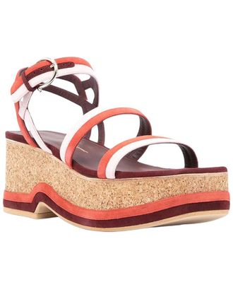 Ferragamo 75mm Mysen Wedge Sandal