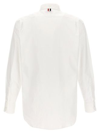 Thom Browne Cotton Oxford Shirt - White