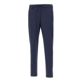 HUGO BOSS Hugo, Slim-fit Trousers, male, Blue, Size: 3XL Slim-fit Trousers