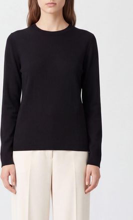 Max Mara Maglia girocollo in pura lana vergine con fit relaxed e spalle cadute