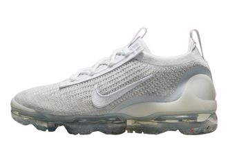 Nike Womens Air Vapormax 2021 FK Running Trainers DC4112 Sneakers Shoes (UK 5 US 7.5 EU 38.5, White Pure Platinum 100)