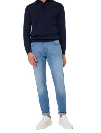 Pierre Cardin Lyon tapered fit jeans lichtblauw