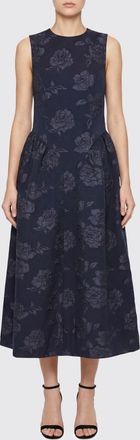 Rotate Abito midi Rotate in mesh con motivo floreale