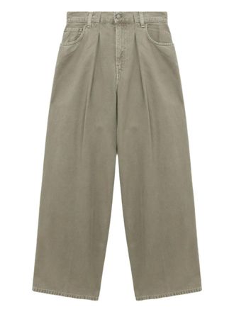 Haikure pleated jeans - Neutrals