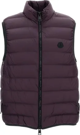 Moncler Dark Purple Quilted Jacket