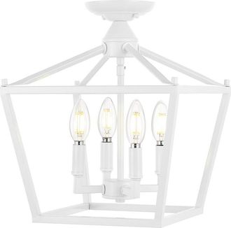 Jonathan Y Designs Jonathan Y Plains Semi Flush Mount