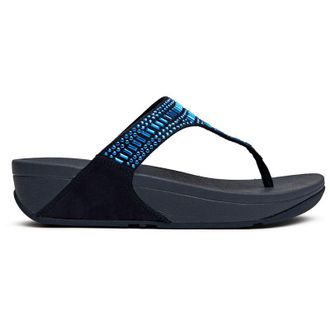 FitFlop Fitflop Womens Incastone Toe-thong Sandals - Blue - Size UK 5