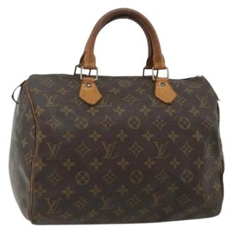 Louis Vuitton Pre-owned Handbags, female, Brown, Size: ONE SIZE Pre-owned Speedy 30 Handbag