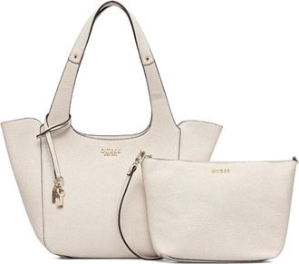 Guess Co Shopper met logo - Beige