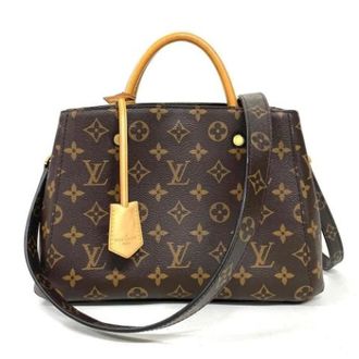 Louis Vuitton Tweedehands Canvas Louis Vuitton tassen - Dames - Pre-owned - Bruin - Maat: ONE Size
