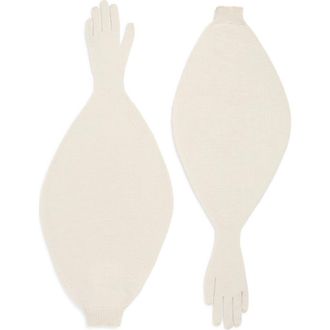 Paloma Wool Flake Puff Merino Wool Gloves in Off-White at Nordstrom, Size X-Small
