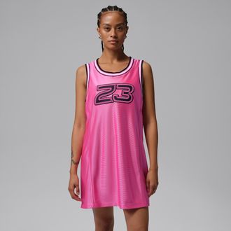 Nike Jordan Womens Jordan Flight Jersey Dress in Pink | IF1122-684