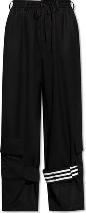 Yohji Yamamoto Broeken, Heren, Zwart, M, Katoen, CRG cargobroek