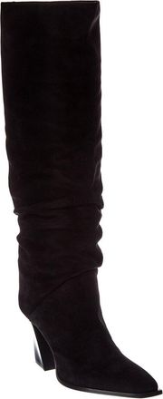 Jimmy Choo London Hart 85 Suede Knee-High Boot