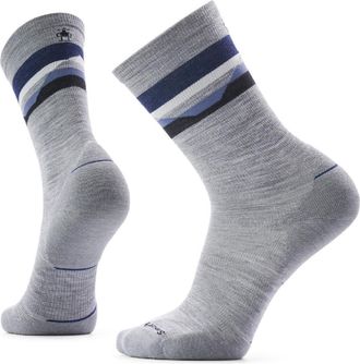 Smartwool Mens Cold Weather Targeted Cushion Horizons Crew Socks Gray XL