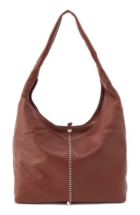 Hobo La Jolla Leather Hobo Bag in Cocoa Bean at Nordstrom