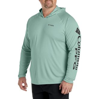 Columbia Big & Tall Terminal Tackle Hoodie in Misty Jade at Nordstrom, Size 3X Big