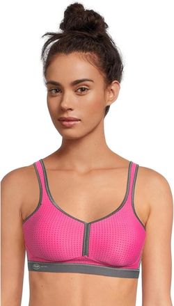 Anita Womens Anita Performance Sports Bra Pink Stretch Maximum Support GBO729