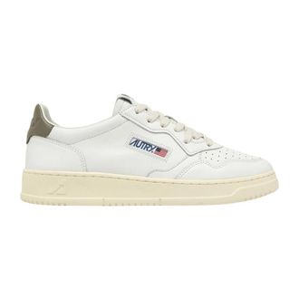 Autry Medalist Lage Sneakers - Heren - Schoenen - Groen - Maat: 41 EU Katoen