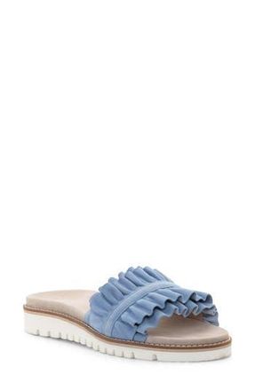 Ara Keyes Slide Sandal in Azure Blue at Nordstrom Rack, Size 9.5-10Us / 40Eu
