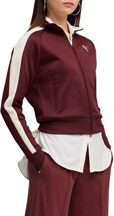 Puma T7 Always On Track Jacket in Ruby Shimmer at Nordstrom Rack, Size Medium