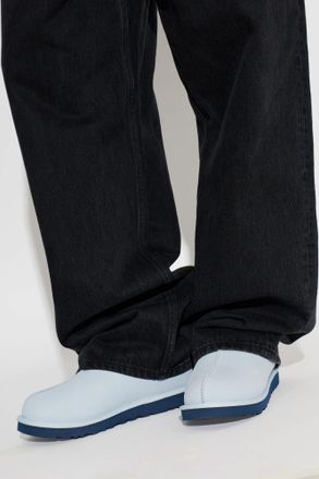 UGG Tasman II Nubuck Leather Shoes, Mens, Blue