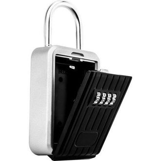 OEM Caja De Seguridad Para Llaves De Pared Con Cerradura De Combinaci&oacute;n De 4 D&iacute;gitos, Caja De Seguridad Para Llaves De Exterior De Gran Tama&ntilde;o Con Asa, Ca