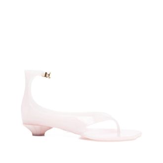 Chlo&eacute; Light Pink Ankle-strap Sandals