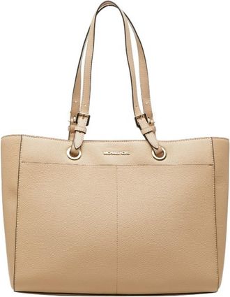 Michael Kors Beige Leather Tote Bag (Pre-Owned)
