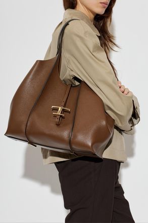 Tod's Leather Bag Medium, Womens, Brown