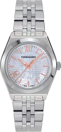 Ferragamo Vega Quartz Mother of Pearl Dial Watch SFKJ00924