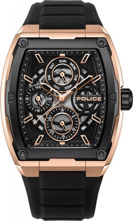 Police PEWJQ0004507 Mens Creed-Emirates Watch - Rose Gold - One Size