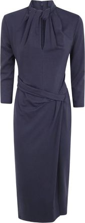 Giorgio Armani Kleedjes, Dames, Zwart, XL, Midi Kleedjes