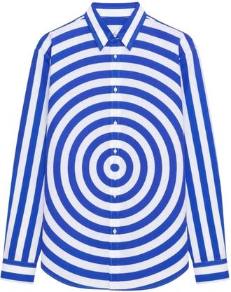Jean Paul Gaultier Dames, Blouses & Shirts, Blauw, Maat: XS