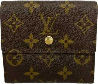 Louis Vuitton Brown Violet Wallet (Tri-Fold) (Pre-Owned)